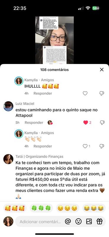Depoimento de sucesso - Juliana ganhou R$ 380 em pesquisas